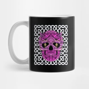 Skull Geometric Art Mug